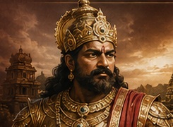 சோழர் | Chola ruler — artistic historical depiction