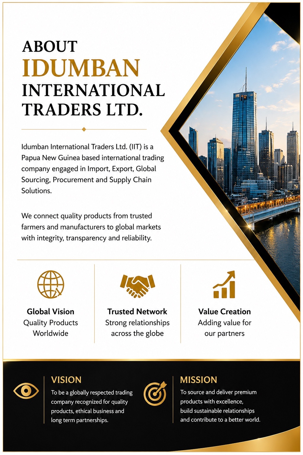About Idumban International Traders Ltd.