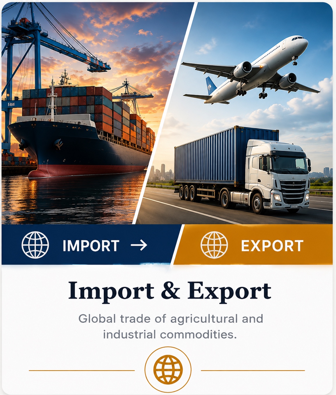 Import and export