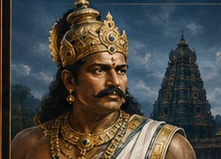 பாண்டியர் | Pandya ruler — artistic historical depiction